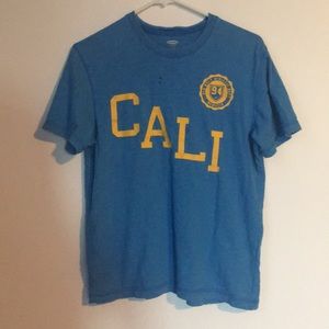 Blue Old Navy Cali T-shirt